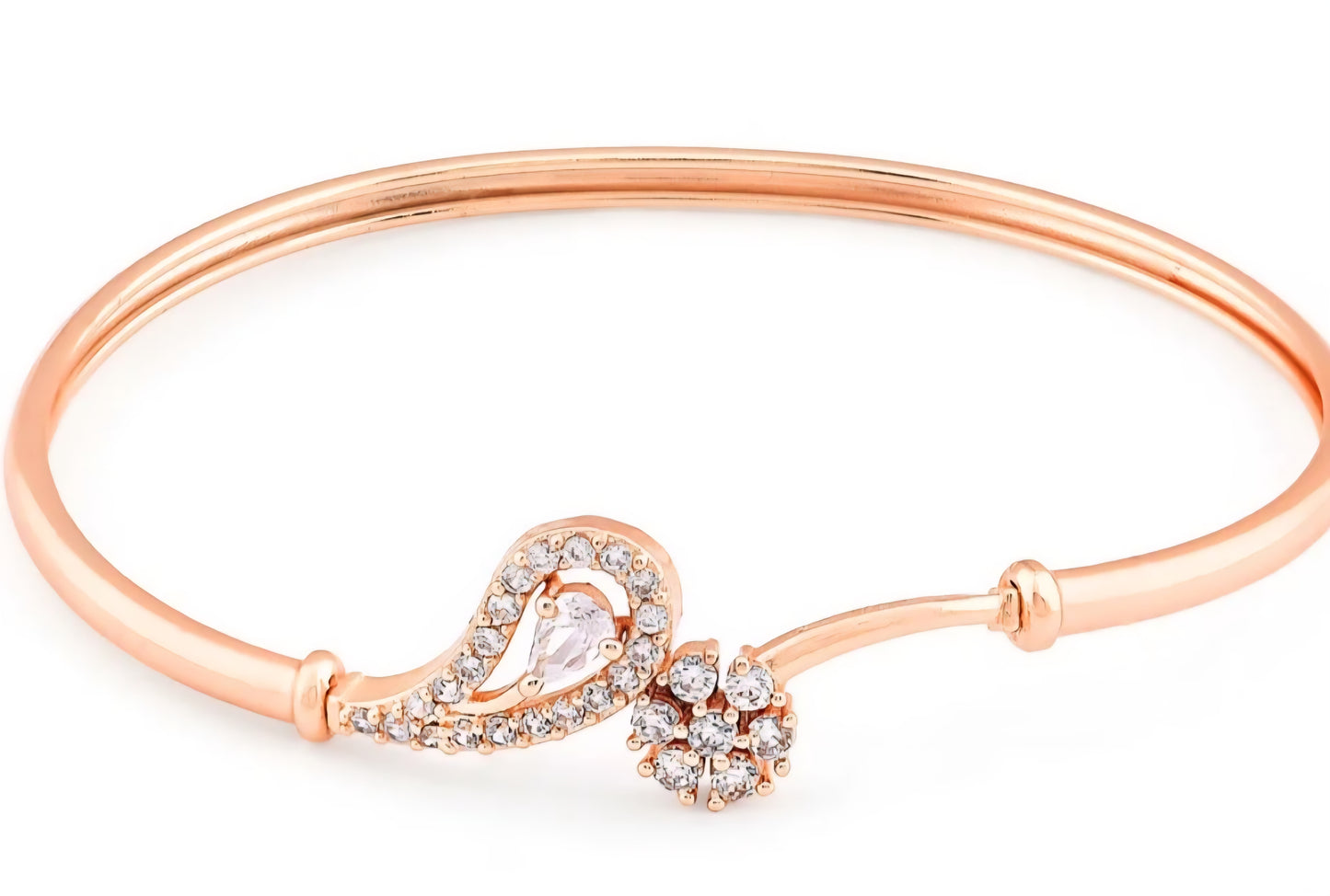 Twinkle Tear Drop Openable Bracelet