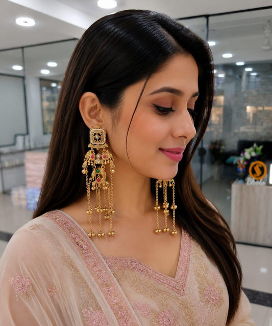 Heritage Tassel Statement Earrings