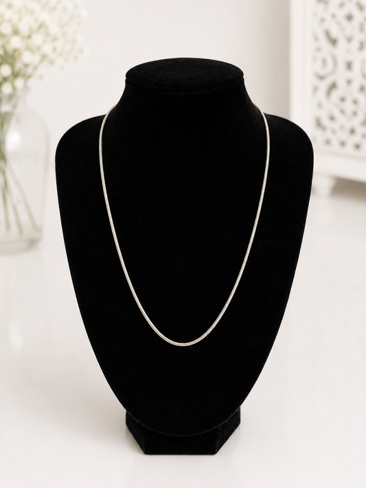 Everyday Silver Chain Necklace