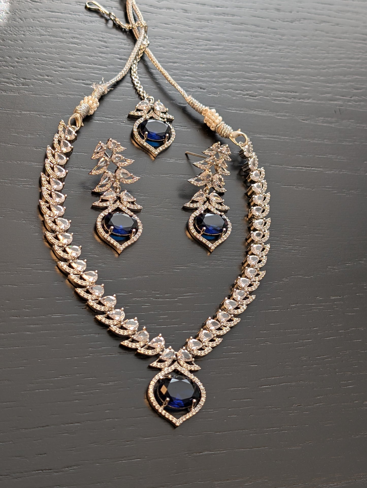 Royal Blue Sapphire Inspired Set