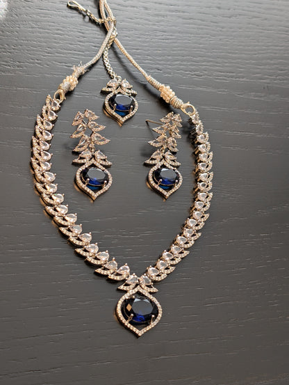 Royal Blue Sapphire Inspired Set